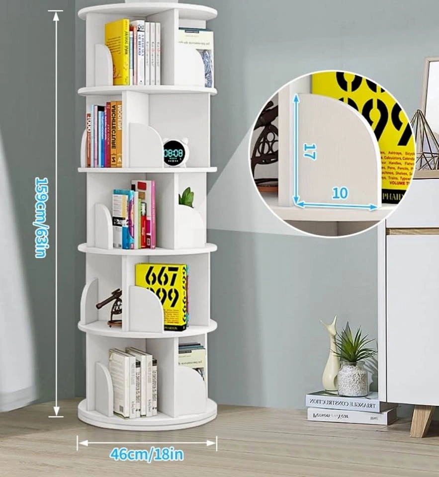OBO for 5-Tier Rotating Bookshelf, First come first Serve!