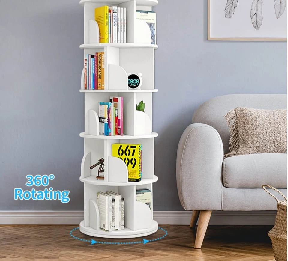 OBO for 5-Tier Rotating Bookshelf, First come first Serve! - photo 3