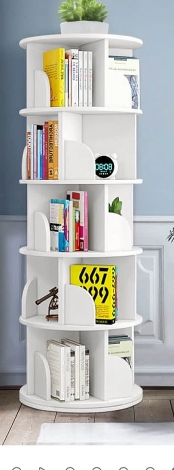 OBO for 5-Tier Rotating Bookshelf, First come first Serve! - photo 4