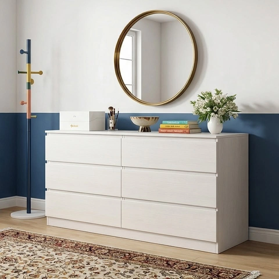C1639 CBD030 Contemporary White Dresser - photo 2