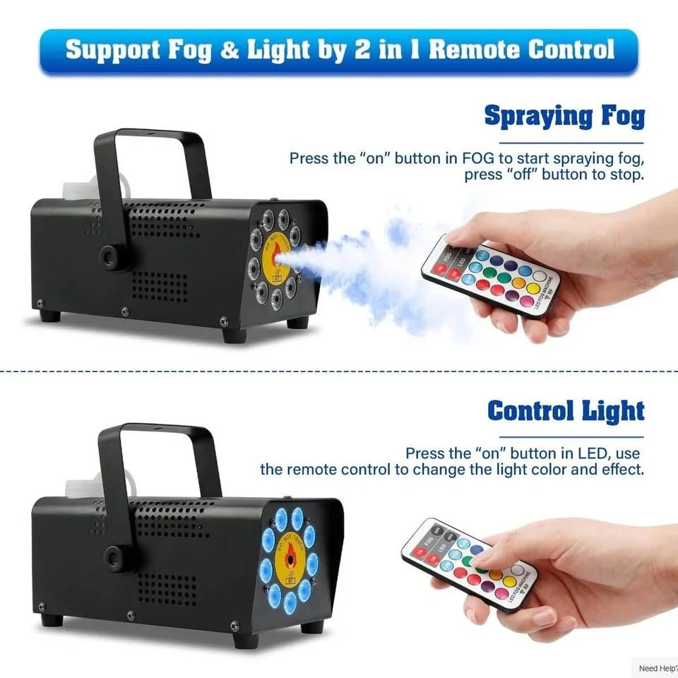 Fog Machine with 9 LED Lights - photo 2