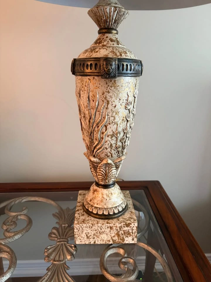 Table Lamp Large Ornate Tuscan / Old World - photo 2