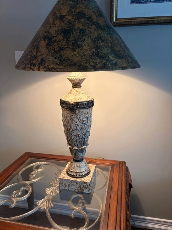 Table Lamp Large Ornate Tuscan / Old World - photo 4