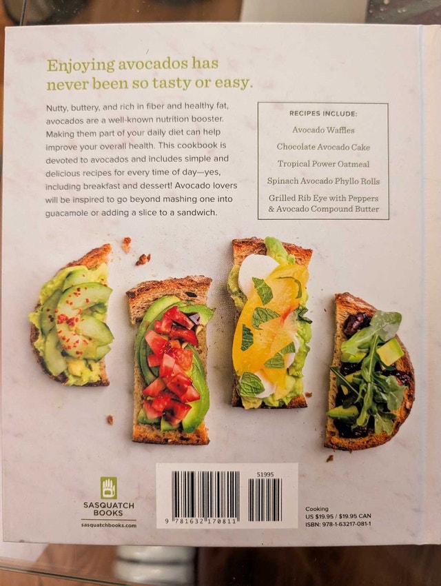 An Avocado A Day Cookbook (Brand New) - photo 2