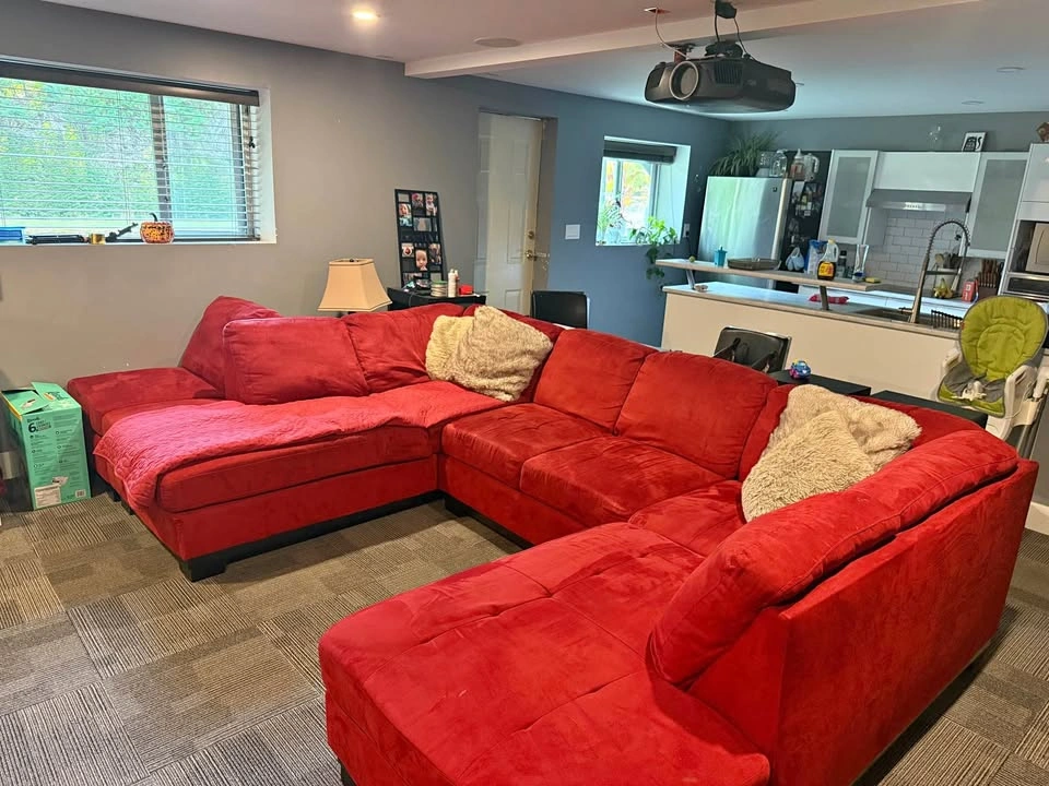 Movie theatre style sectional