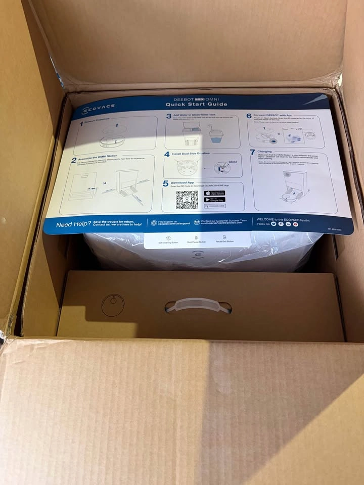 ECOVACS T10 OMNI VACMOP Open box - photo 3