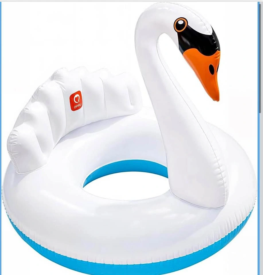 Inflatable Swan Pool Float