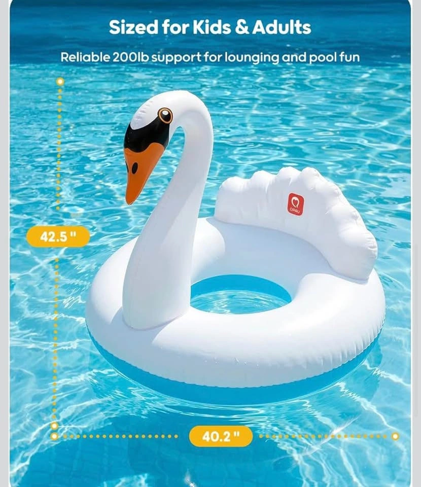 Inflatable Swan Pool Float - photo 2