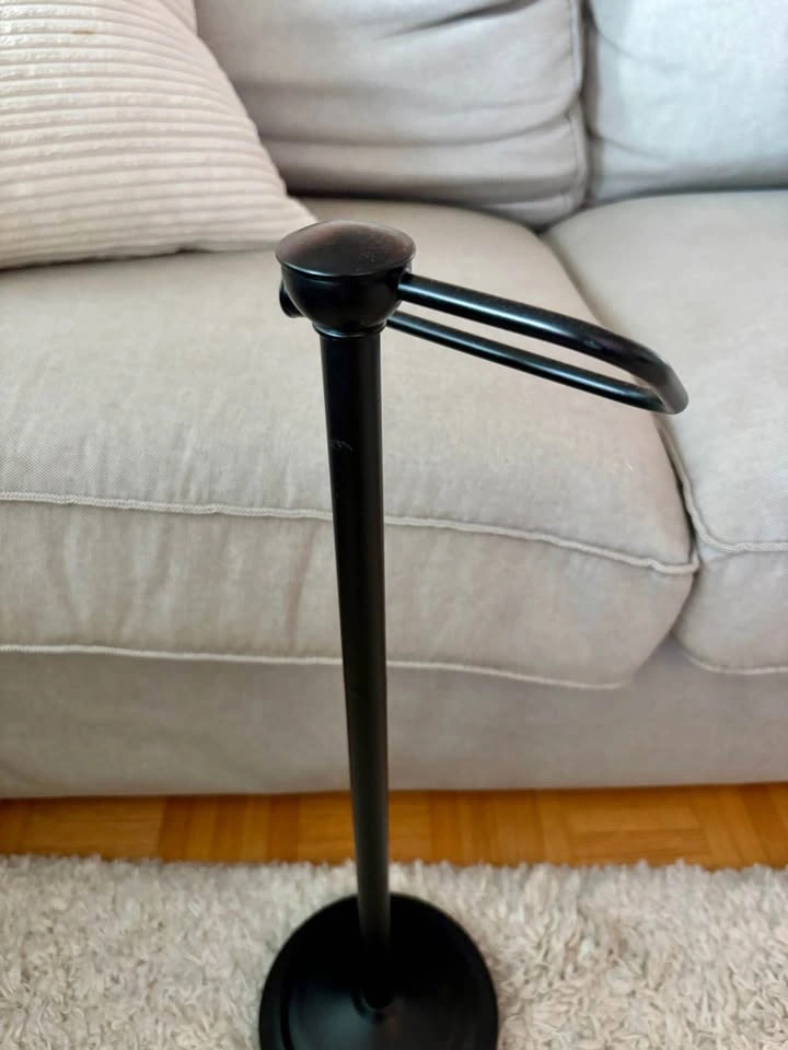 Freestanding Toilet Paper Roll Holder & Stand - photo 3