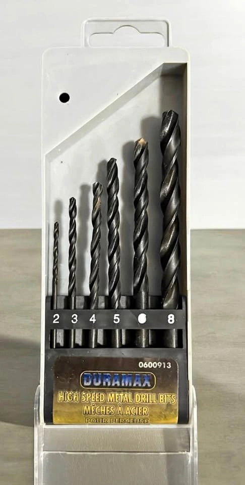Duramax High Speed Metal Drill Bits and 6-Piece Screwdriver Set