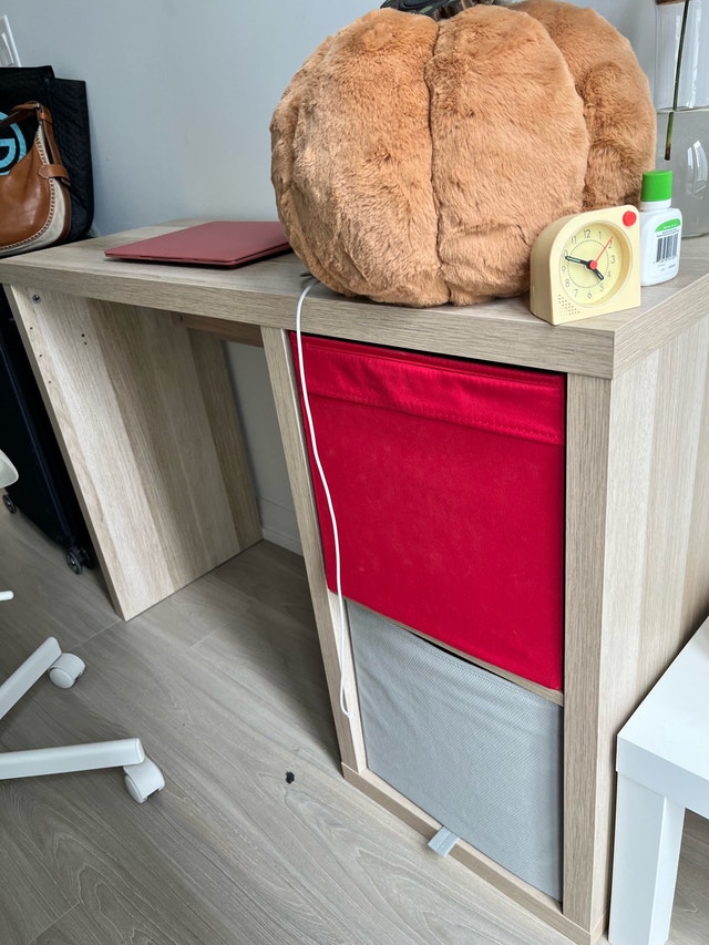 IKEA Desk with Integrated Storage - photo 2