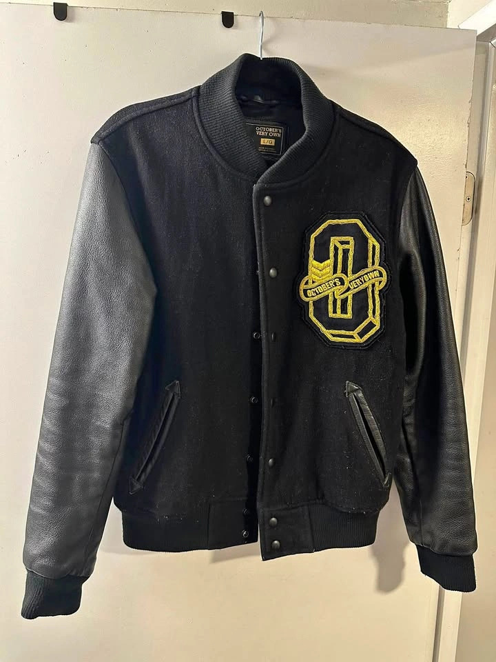 October's Very Own (OVO) Varsity Jacket Size L