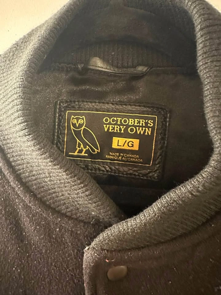 October's Very Own (OVO) Varsity Jacket Size L - photo 3