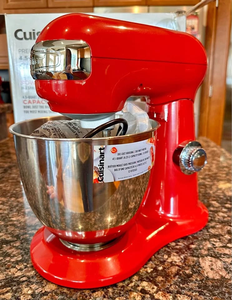 Cuisinart Precision Master Stand Mixer – Red – NEW – $200