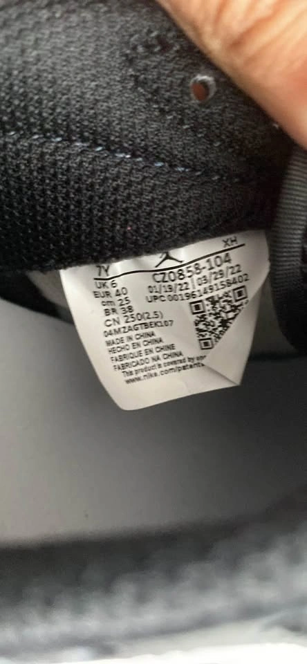 Nike Air Jordan 1 Low Dark Powder Blue - photo 3