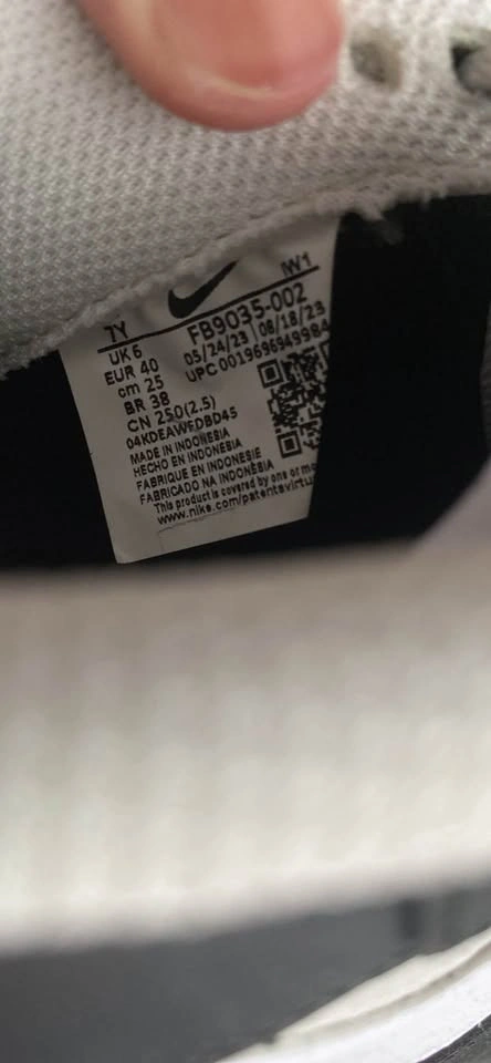 Nike Air Force 1 ‘07 LV8 Split Black Phantom Size 7Y - photo 3