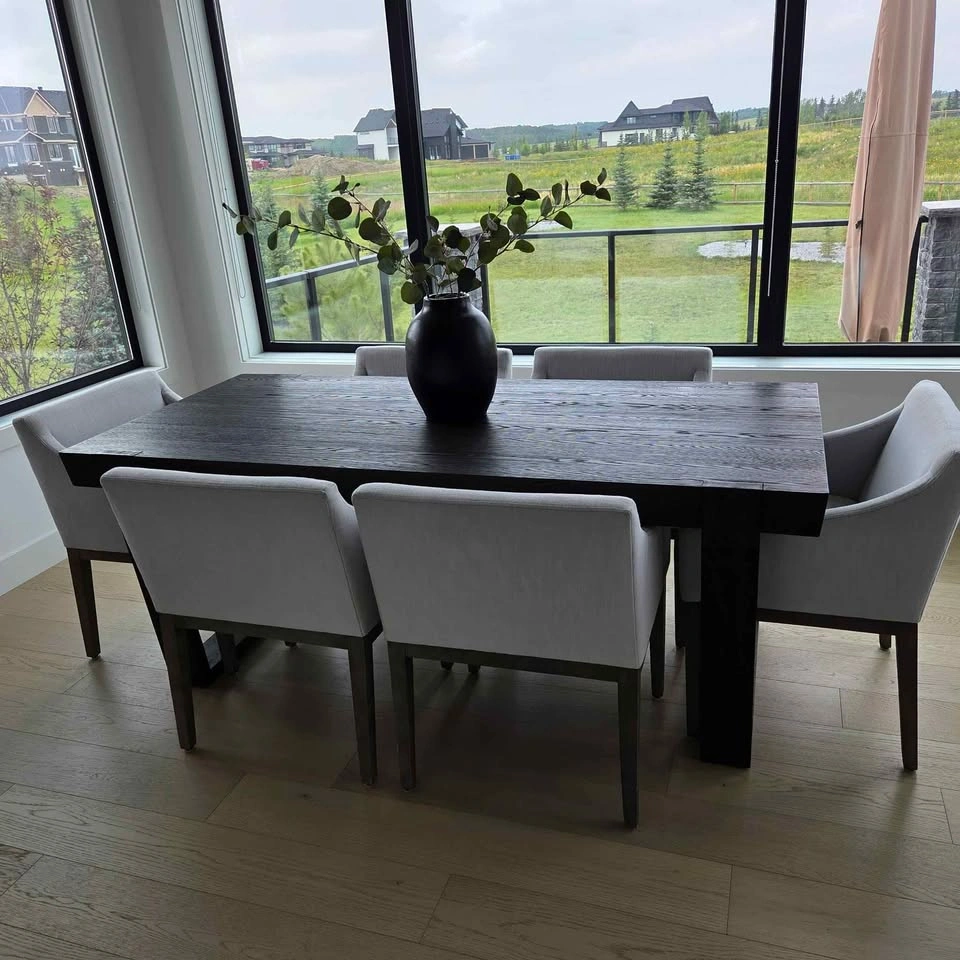 Restoration Hardware (RH) Brown Oak Antoccino Dining Table - photo 4