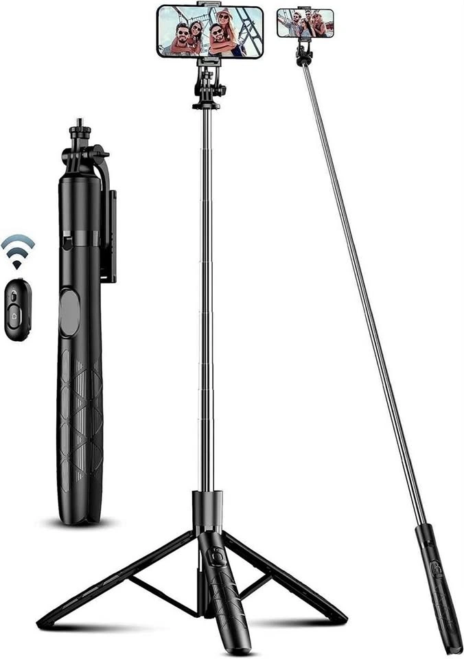 71" SelfieShow Selfie Stick with Tripod Stand - New