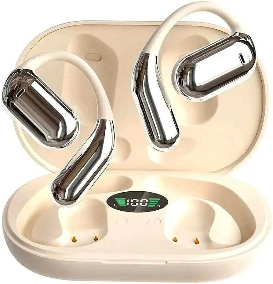 Wireless Earbuds with ENC Mics, LED Display, IPX7 Lightweight