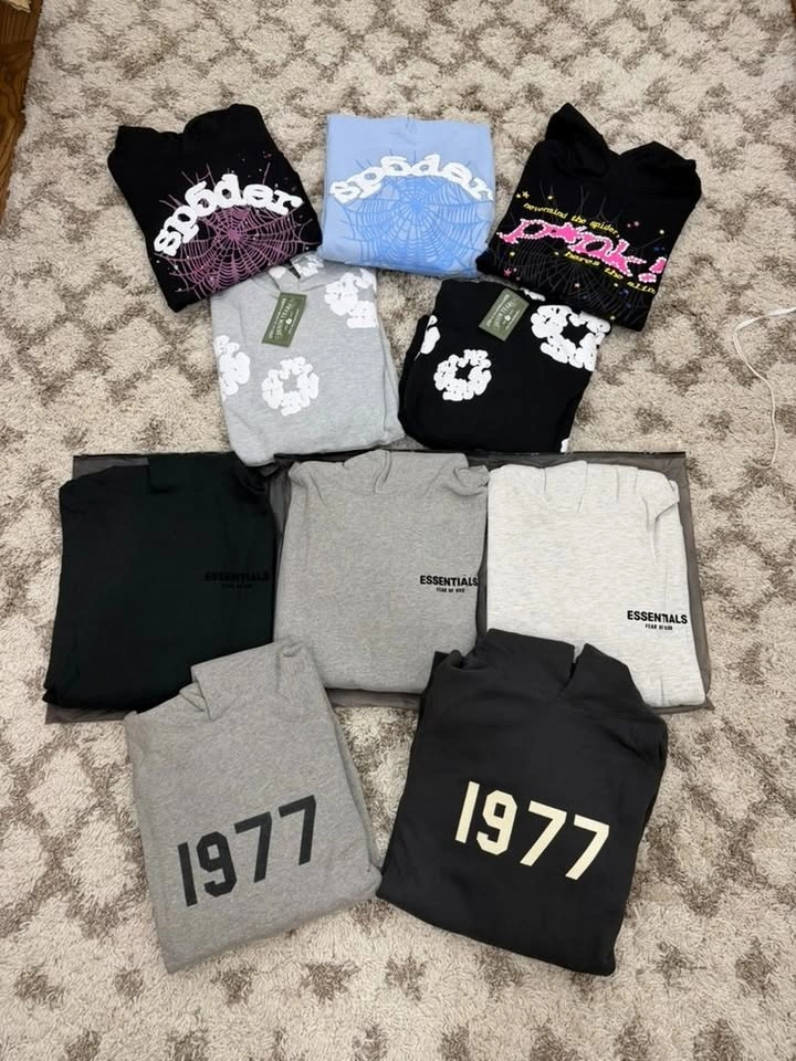 Essentials, Sp5der, Denim Tears, Hellstar & More