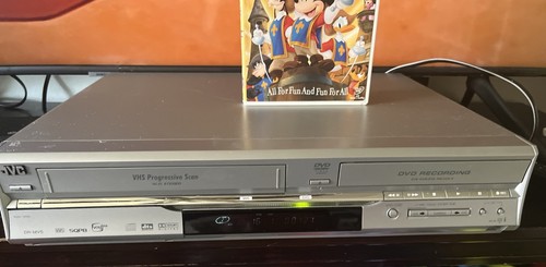 JVC Video Recorder DR-MV5SU DVD/VCR Progressive Scan Silver