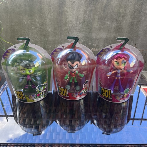 Twisty Titans Starfire, Beast Boy, & Robin Teen Titans Go! LOT - photo 2
