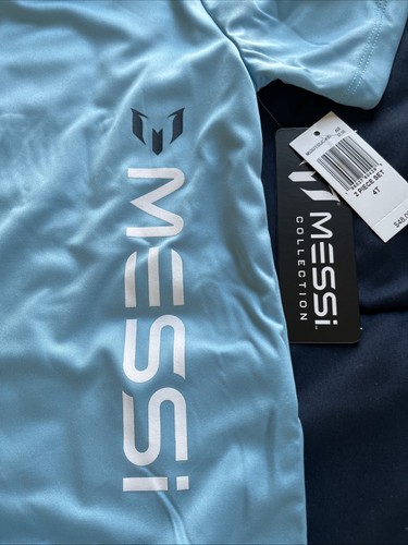 Messi Collection Light Blue Soccer Kit Jersey and Shorts 4T