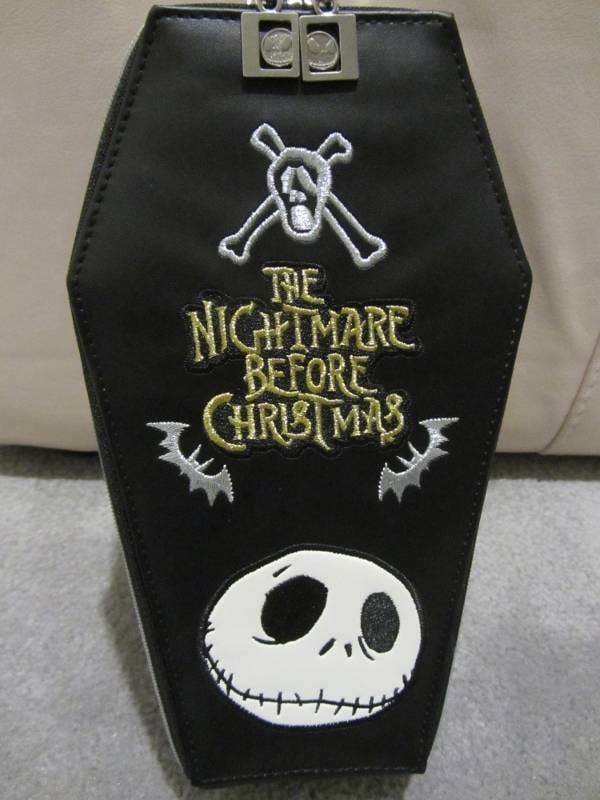 Nightmare Before Christmas Coffin Shaped Handbag - photo 2