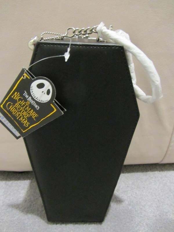 Nightmare Before Christmas Coffin Shaped Handbag - photo 3