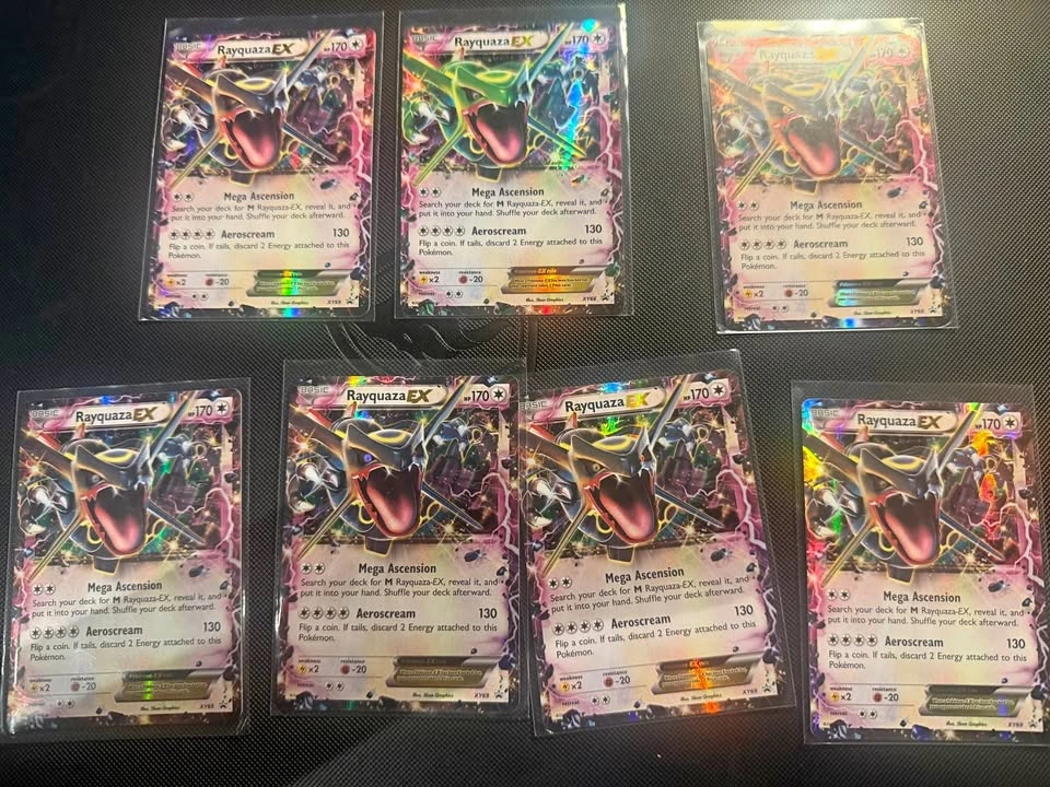 Rayquaza XY69 x5 and XY66