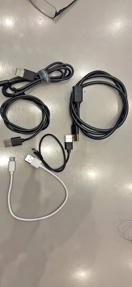USB-C and Assorted USB Cables