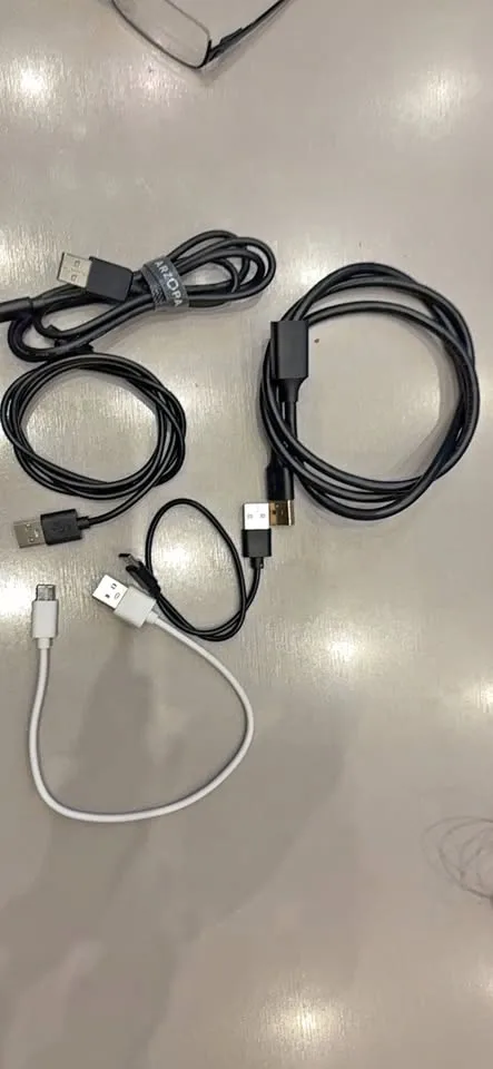 USB-C and Assorted USB Cables