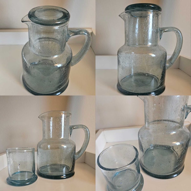 "Ten Thousand Villages" Decanter & Cup! NEVER USED! - photo 3