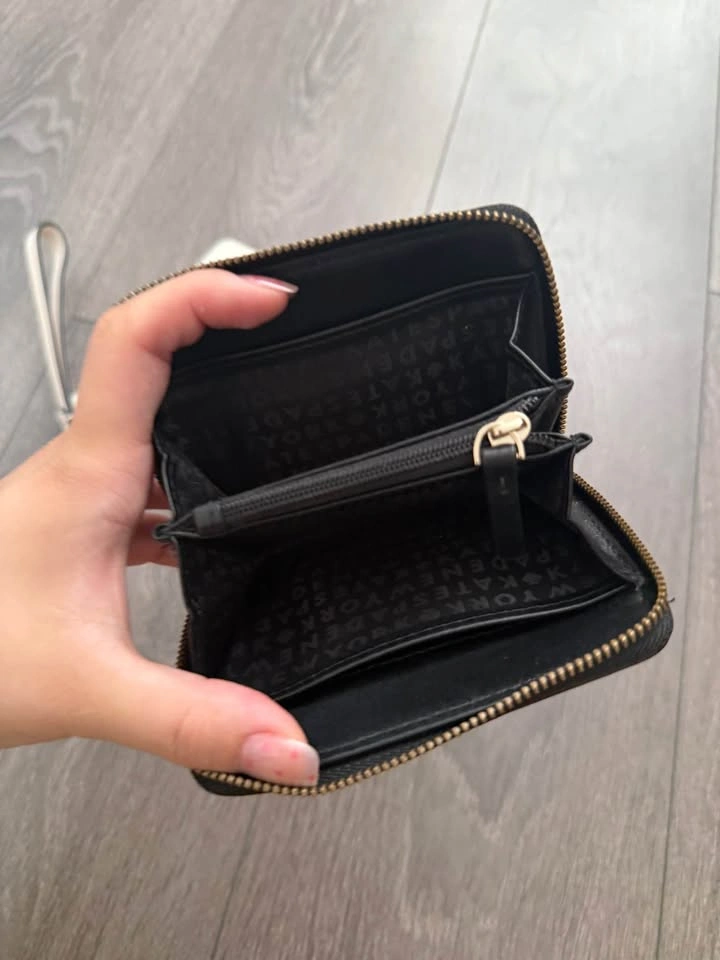 Kate Spade Hello Kitty Wallet and Black Wallet - photo 2