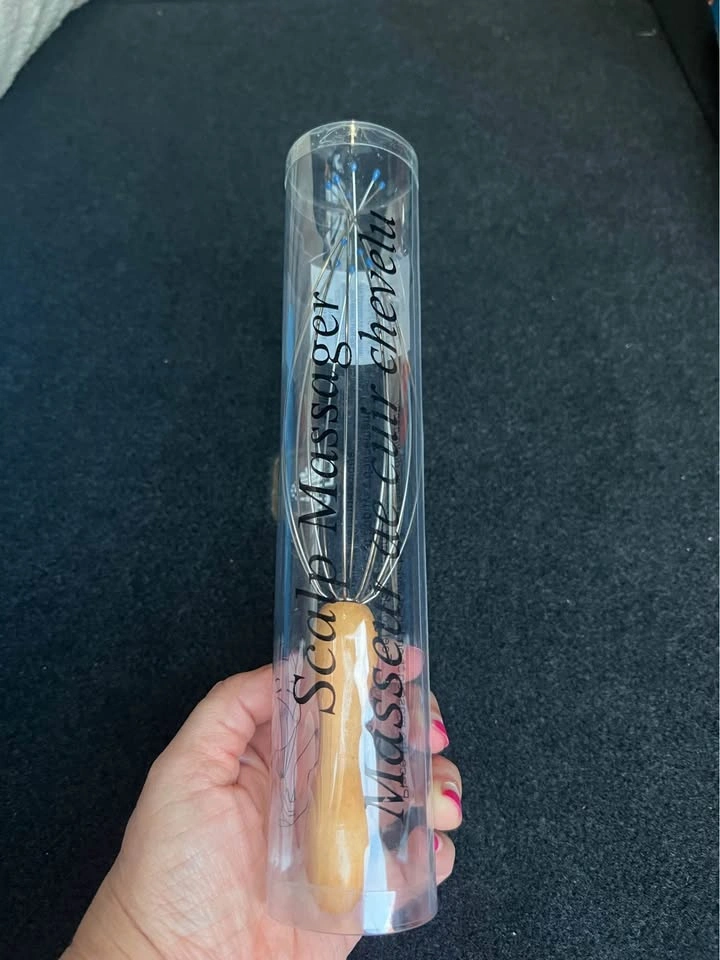 Brand New Wire Scalp Massager / Head Scratcher (Sealed in Tube) - photo 2