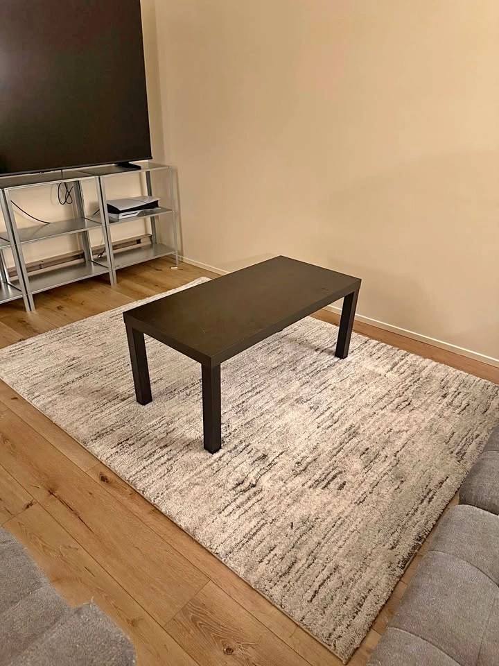 Coffee table & rug - dimensions below!