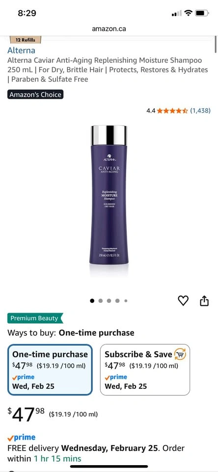 Caviar shampoo - photo 2
