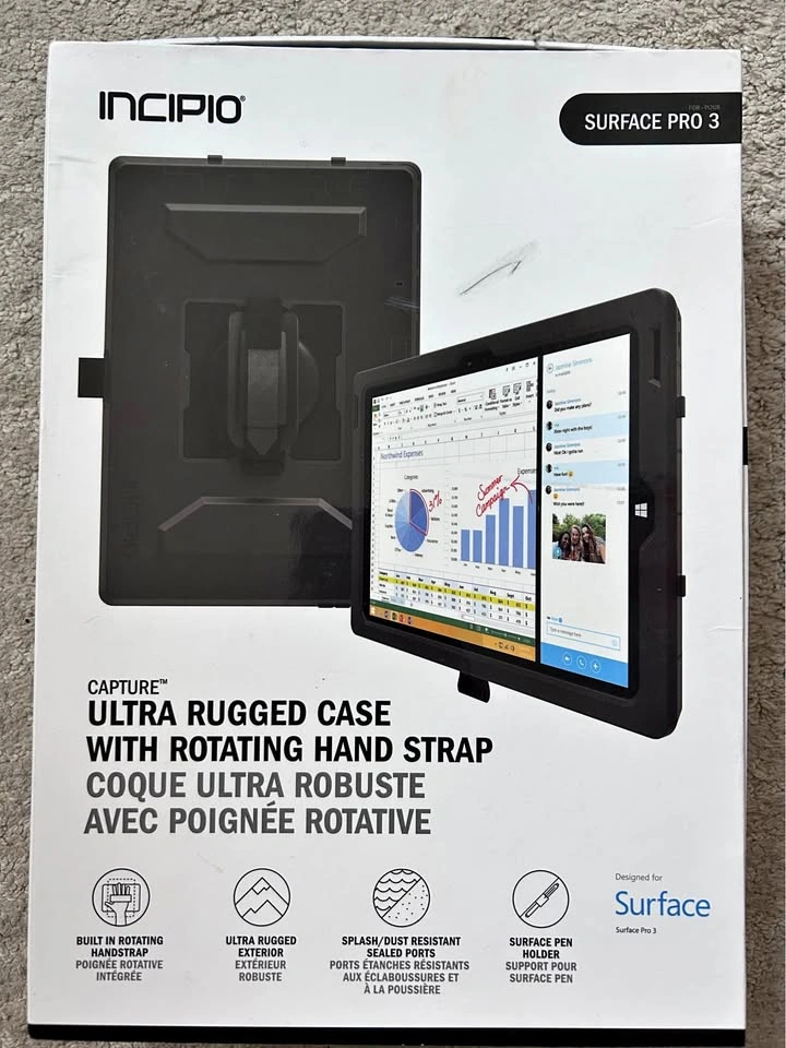 Incipio Capture Ultra Rugged Case for Surface Pro 3