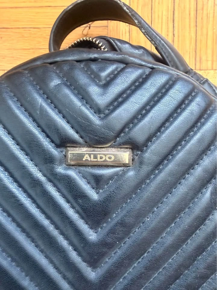 ALDO Quilted Mini Backpack need zipper replacement - photo 2