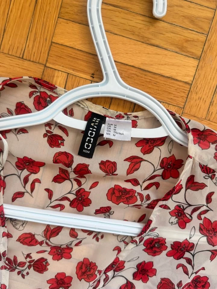 H&M Divided Floral Kimono size Medium - photo 2