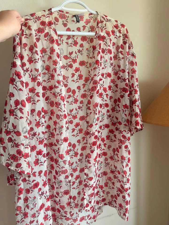 H&M Divided Floral Kimono size Medium - photo 5