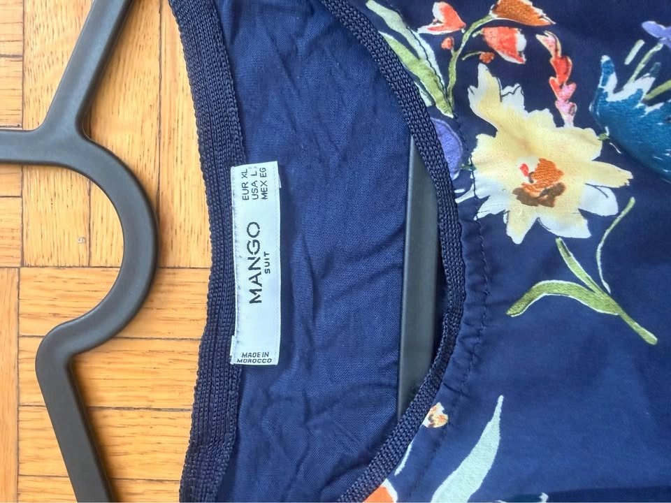 Mango Suit Floral Blouse size XL - photo 3