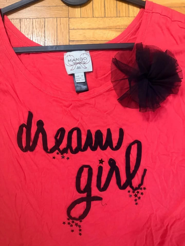 Mango Jeans Dream Girl T-Shirt Size XL - photo 2