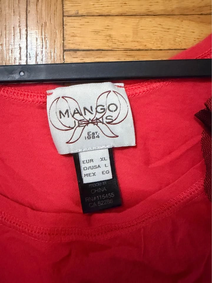 Mango Jeans Dream Girl T-Shirt Size XL - photo 3