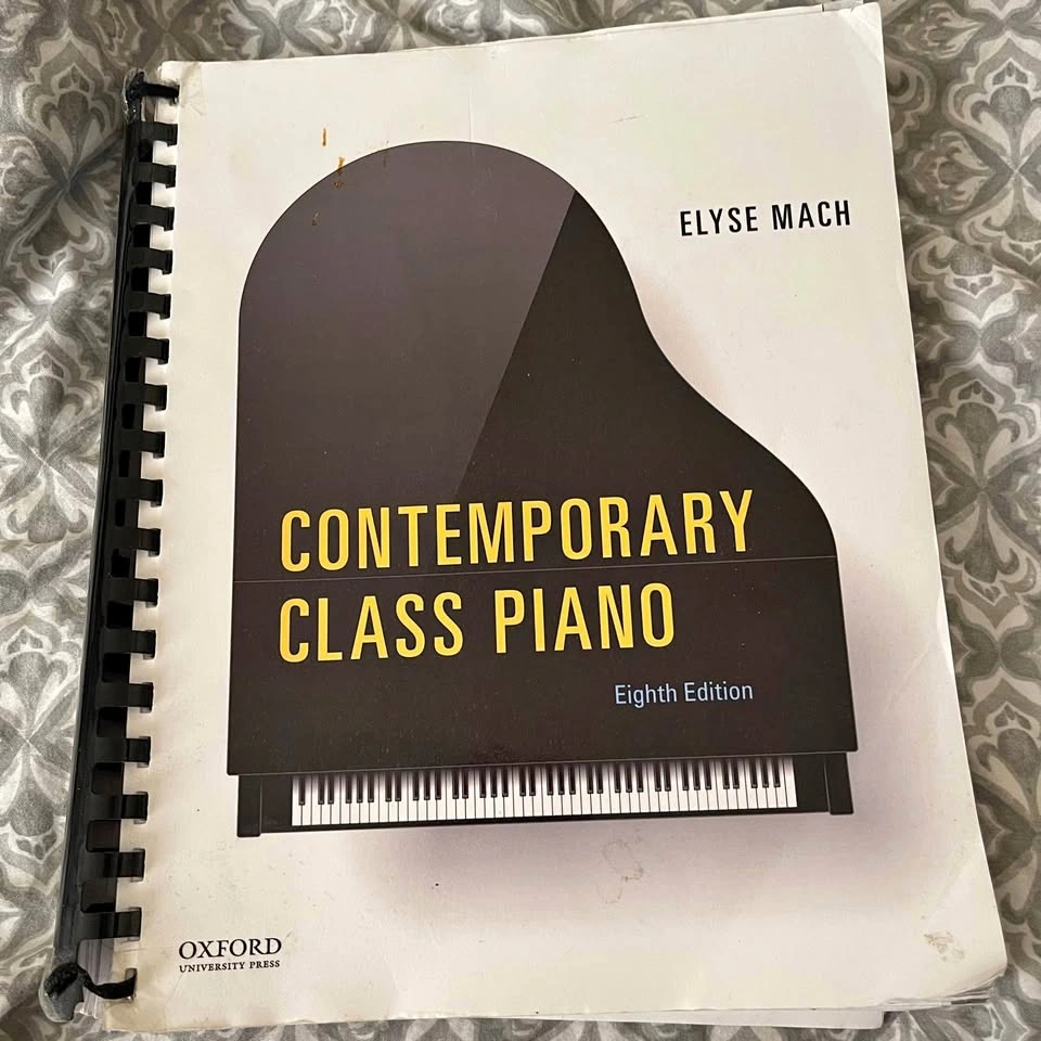 Contemporary Class Piano 8th Edition by Elyse Mach