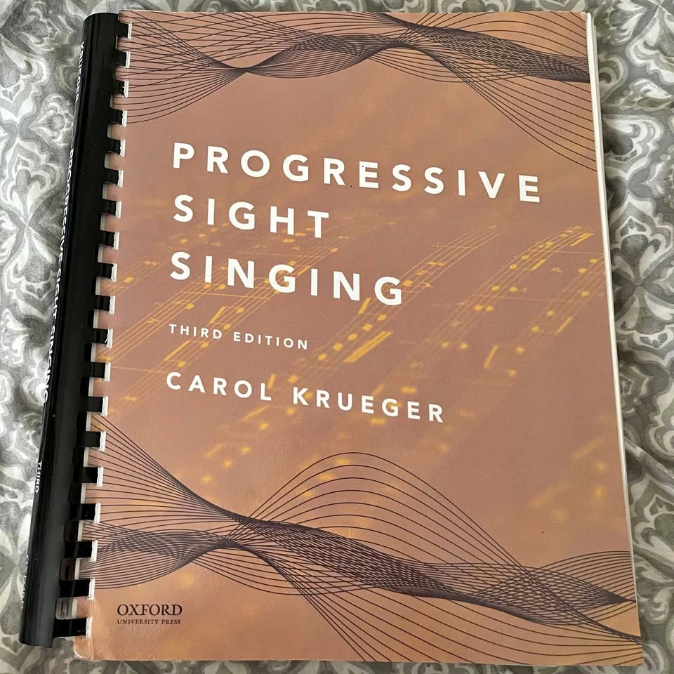 Progressive Sight Singing 3rd Edition by Carol Krueger