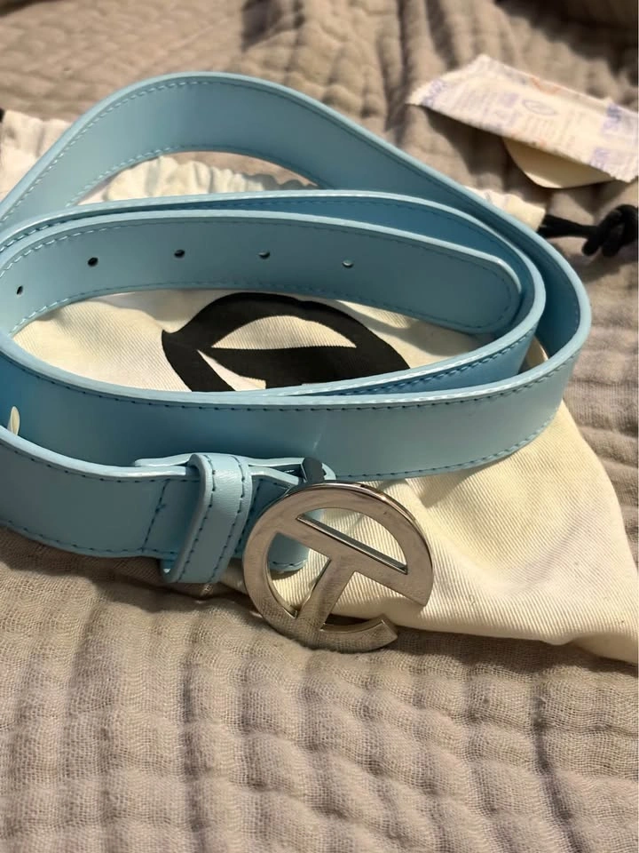 Telfar Mini Tote and Belt - Light Blue - photo 2