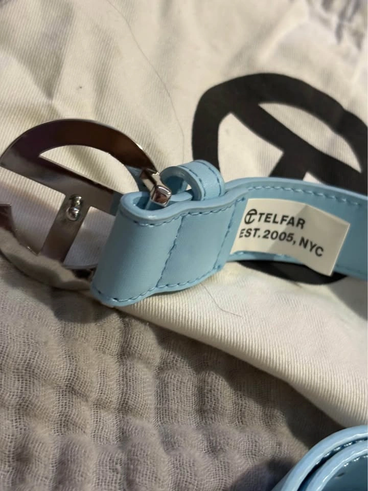 Telfar Mini Tote and Belt - Light Blue - photo 3