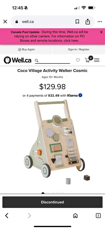 Cosmic Coco Village Activity Walker