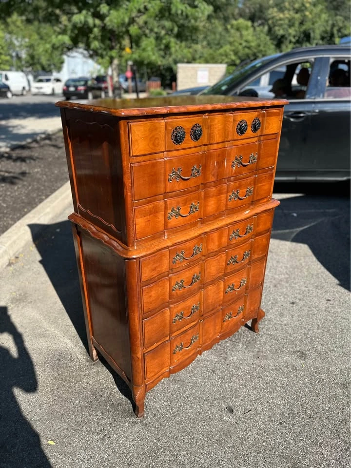 MCM 7 Drawer Tallboy Dresser - photo 2